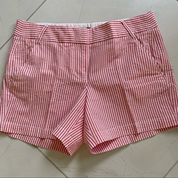 J.Crew Factory Seersucker Shorts - Picture 2 of 8